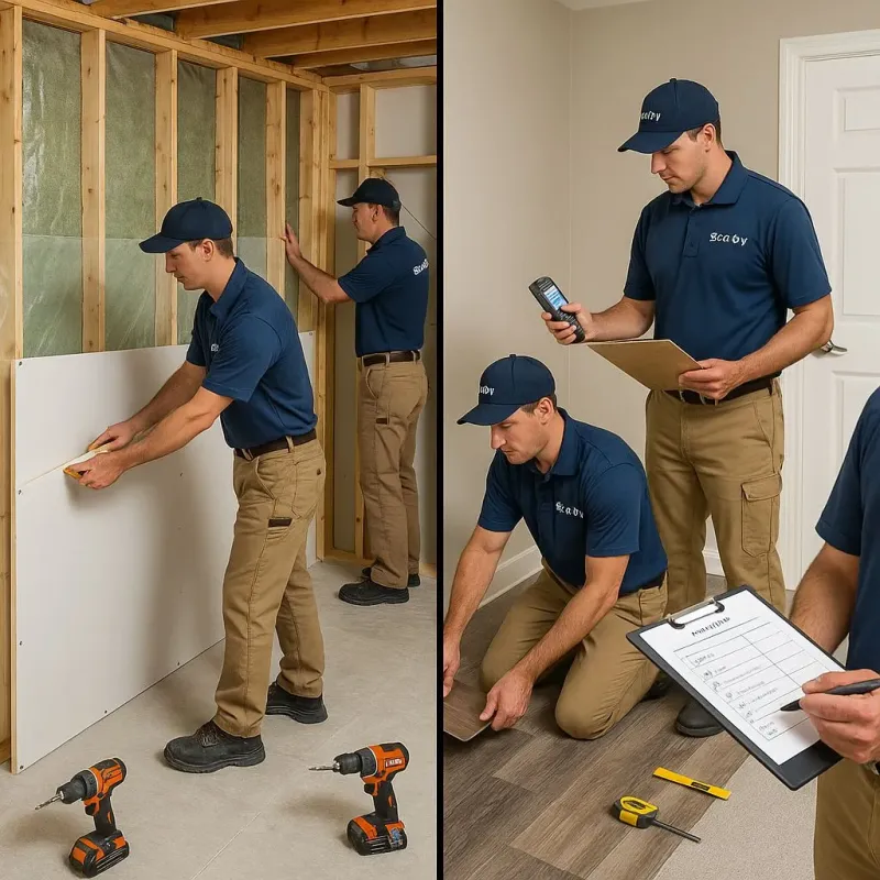 Repairs and Reconstruction process in Olney, MD